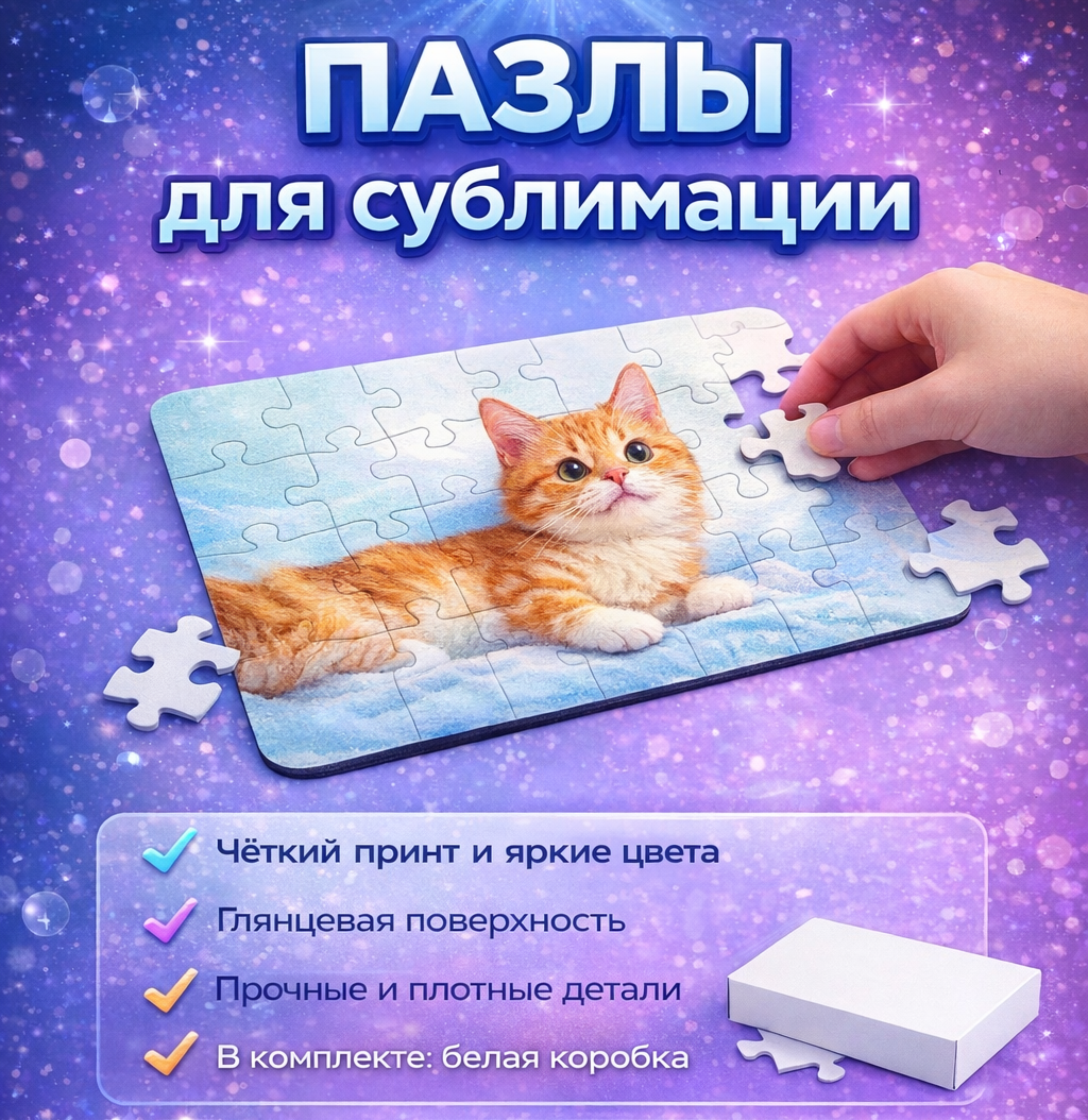 Сублимационные пазлы